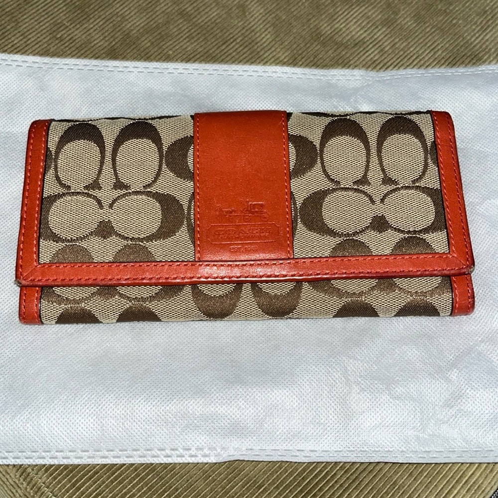 EUC Coach wallet